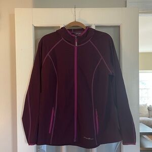 Eddie Bauer Purple Windbreaker